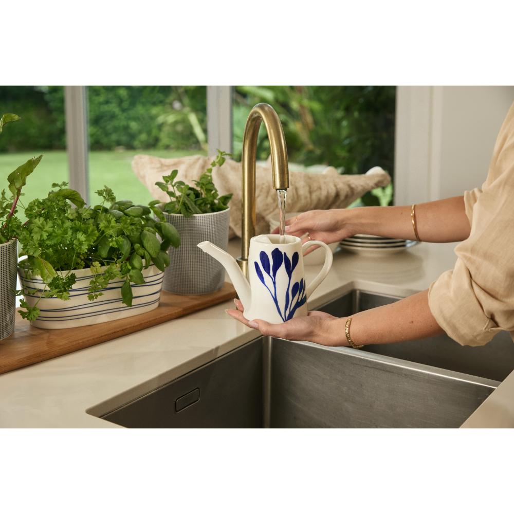 Royal Doulton Pacific Watering Can 21cm Blue