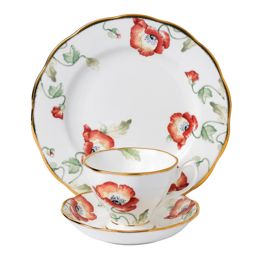 Royal Albert 100 Years Teaware Teacup Saucer & Plate 1970