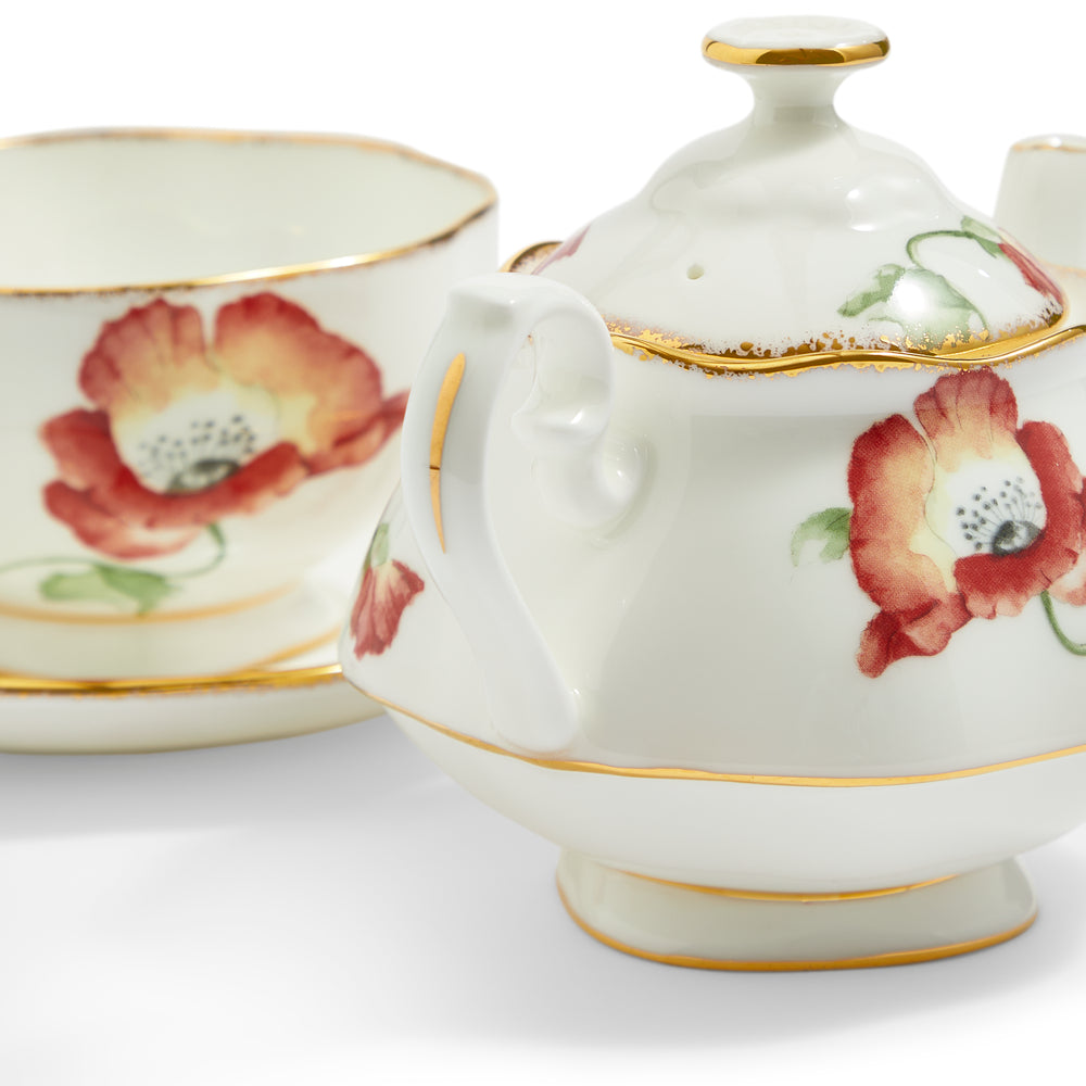 Royal Albert 100 Years Tea For One Poppy 1970