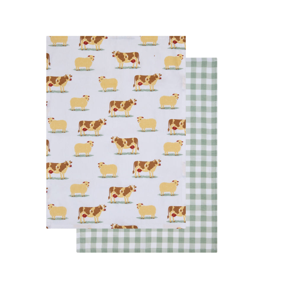 Davis & Waddell Homestead Tea Towel Set of 2