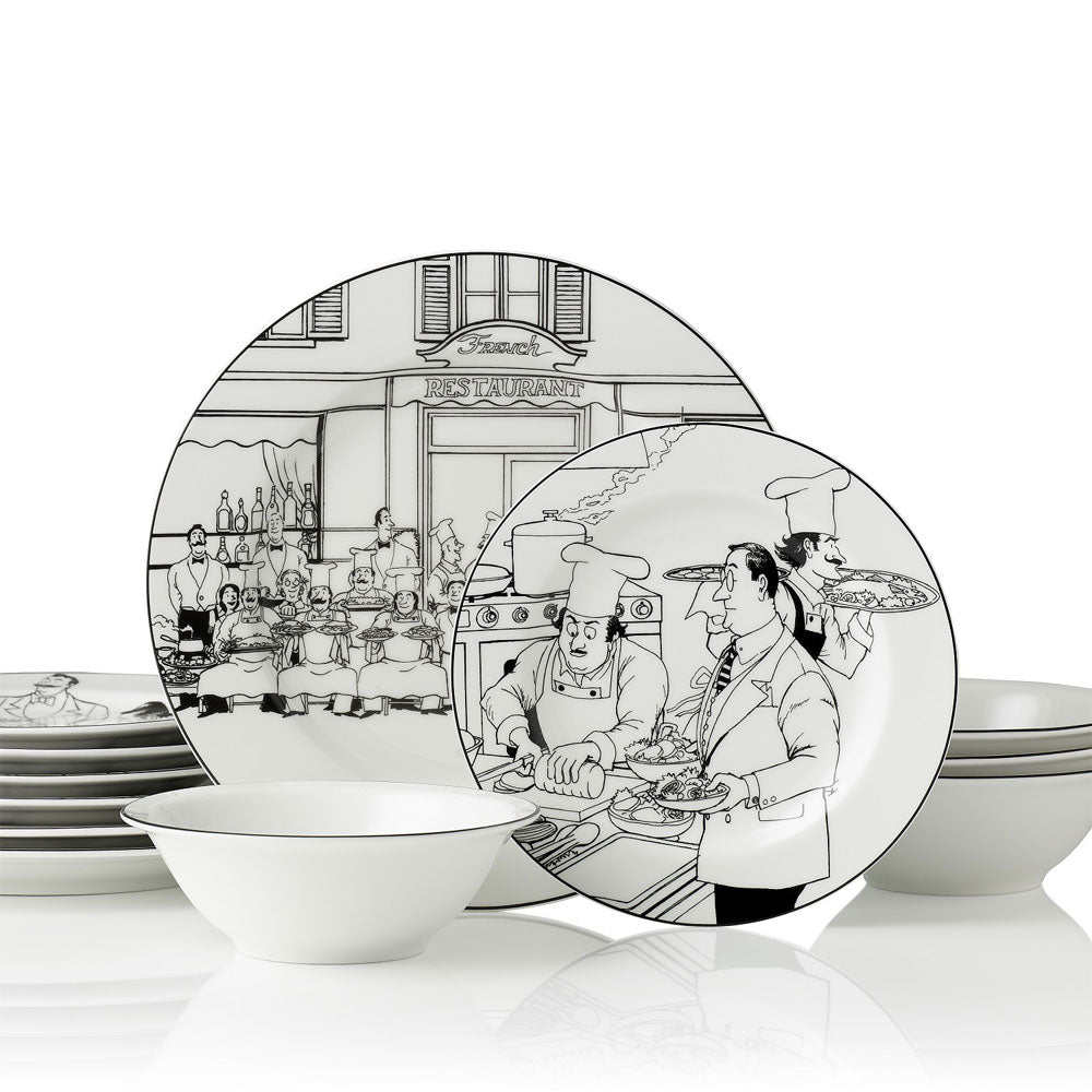 Noritake Le Restaurant 12 Piece Dinner Set