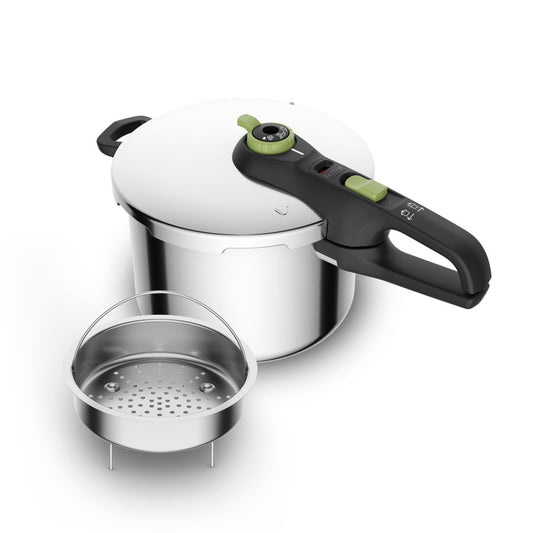 Tefal Secure Trendy Induction Stainless Steel Pressure Cooker 6L