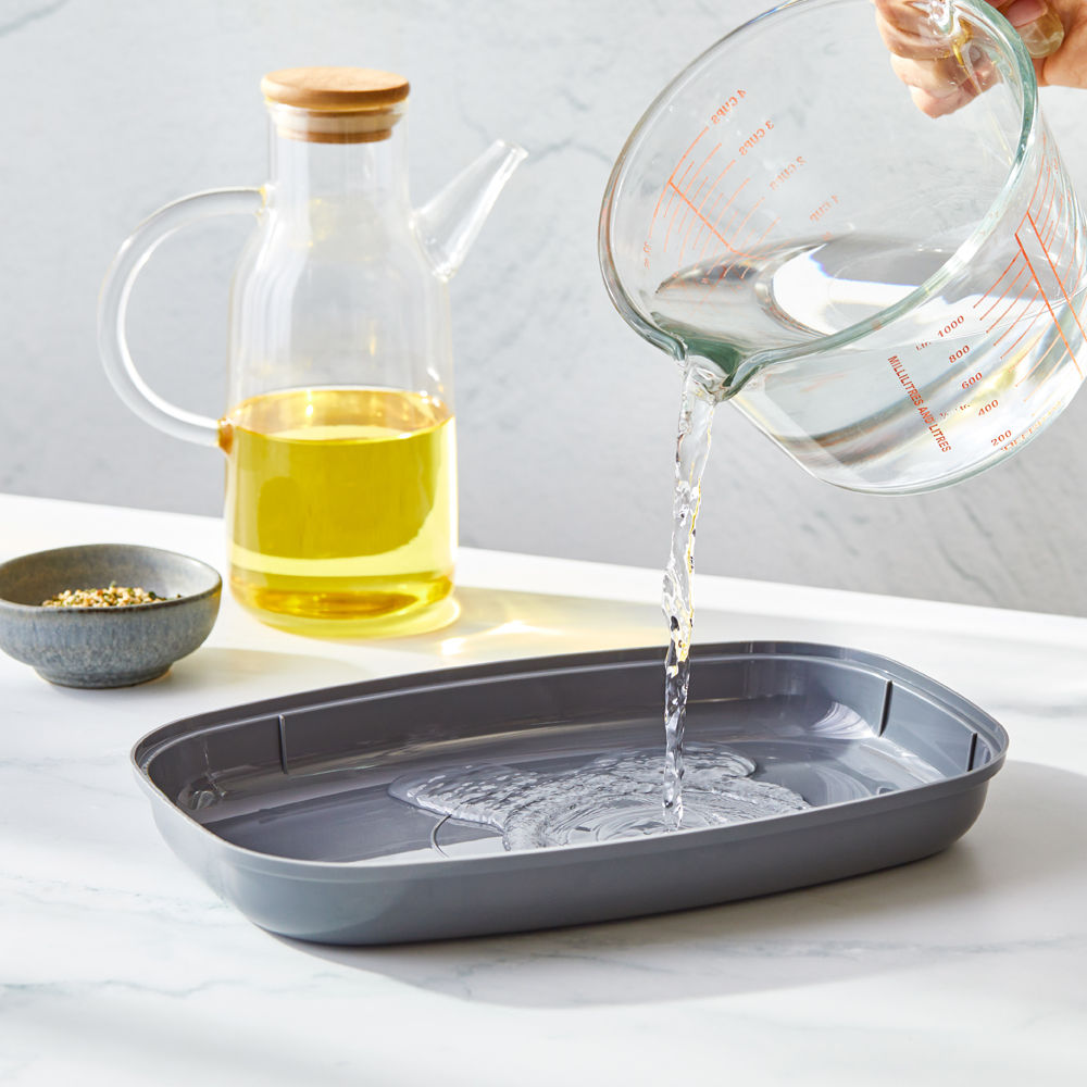 Microwave Fish Steamer Fresh De Chef Pronto with Lid at Robins Kitchen