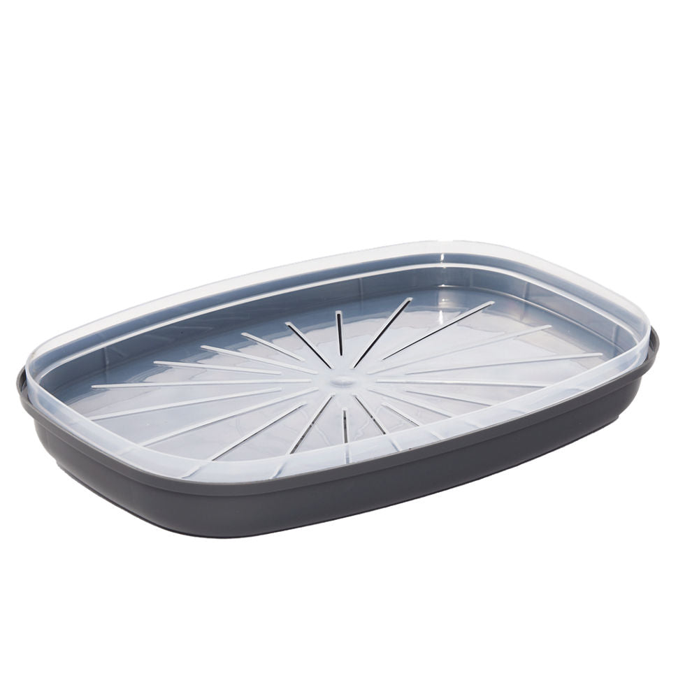 Microwave Fish Steamer Fresh De Chef Pronto with Lid at Robins Kitchen