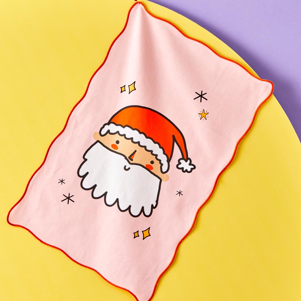 Ambrosia Santas Workshop Teatowel - Surprise Stocking Filler