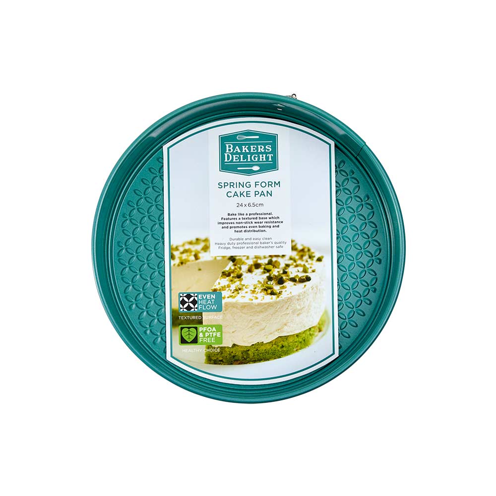 Bakers Delight Cuisson Green Spring Form Pan Image at Robins Kitchen