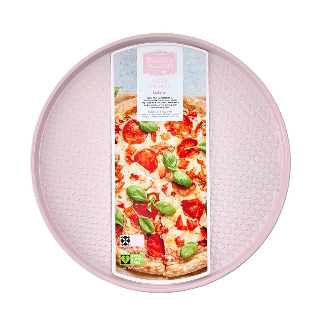 Bakers Delight Pizza crisper Pink Image at Robins Kitchen