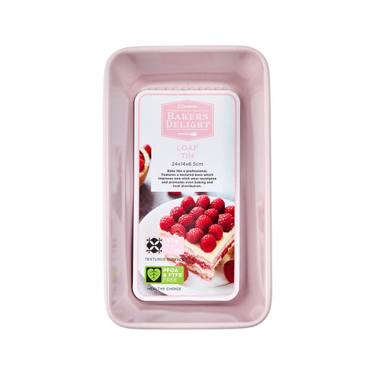 Bakers Delight Cuisson Soft Pink Loaf Pan  Image at Robins Kitchen