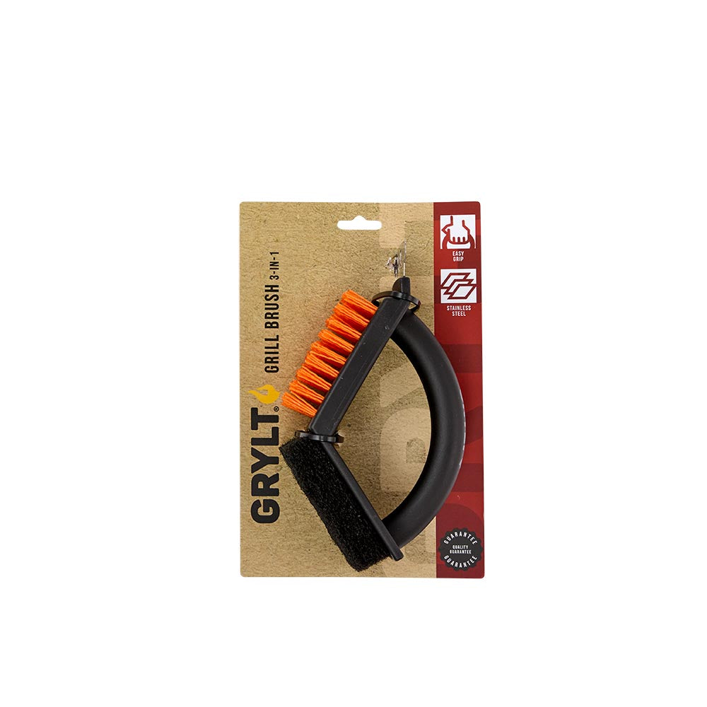 GRYLT 3 in 1 Mini Grill Brush - Robins Kitchen