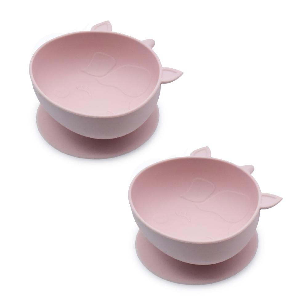 Melii Set Of 2 Silicone Suction Bowls - Robins Kitchen