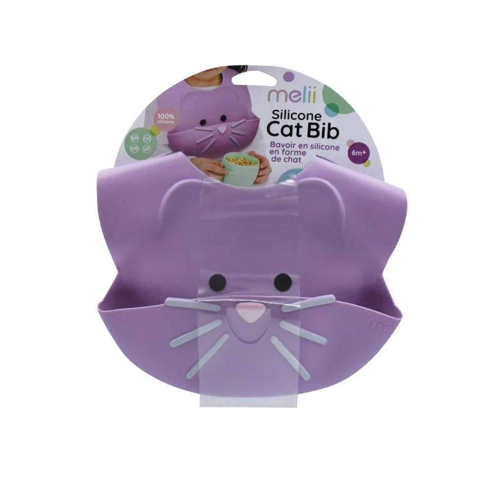 Cat Silicone Animal Bib - Robins Kitchen
