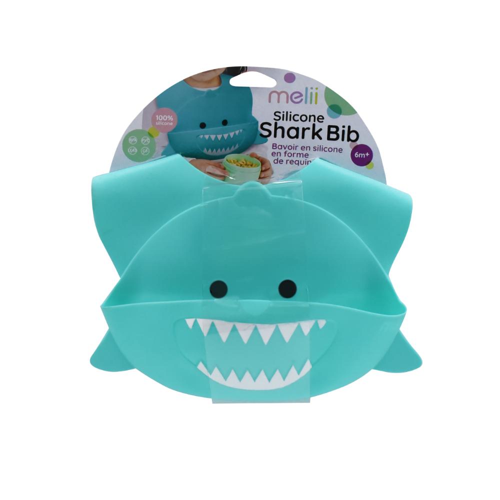 Shark Silicone Animal Bib - Robins Kitchen