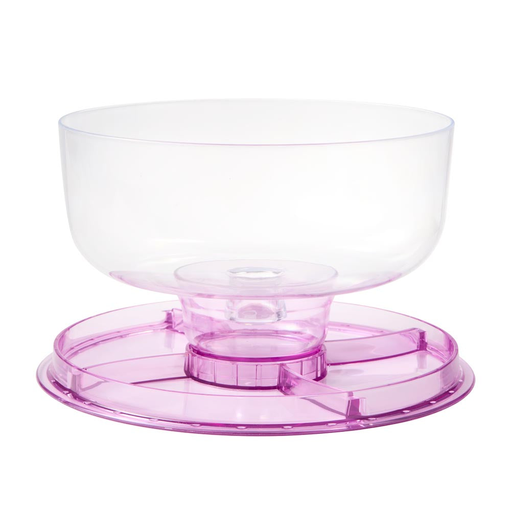 Multi Use Cake Stand as bowl with a divided platter - Robins Kitchen