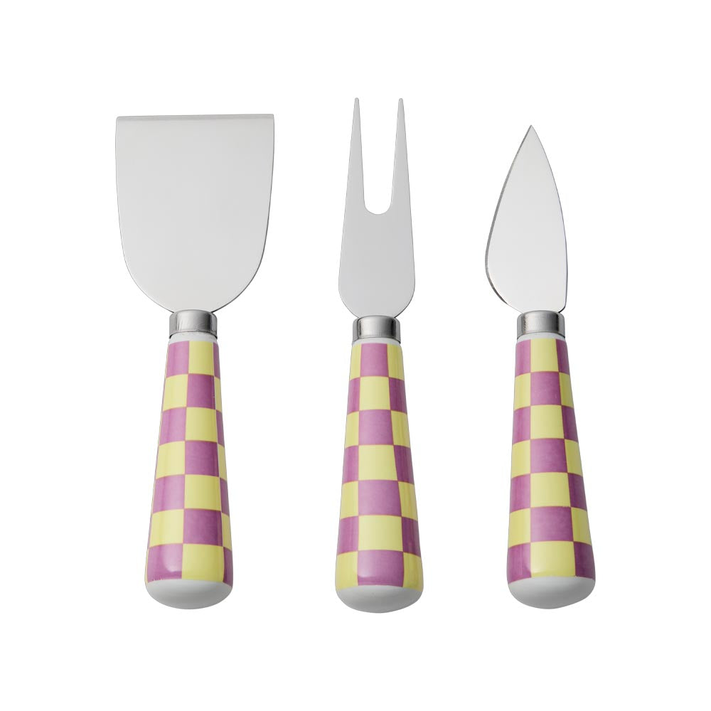 HAYDAE COLLECTIVE checkerboard Cheese Knife - Robins Kitchen