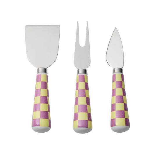 HAYDAE COLLECTIVE checkerboard Cheese Knife - Robins Kitchen