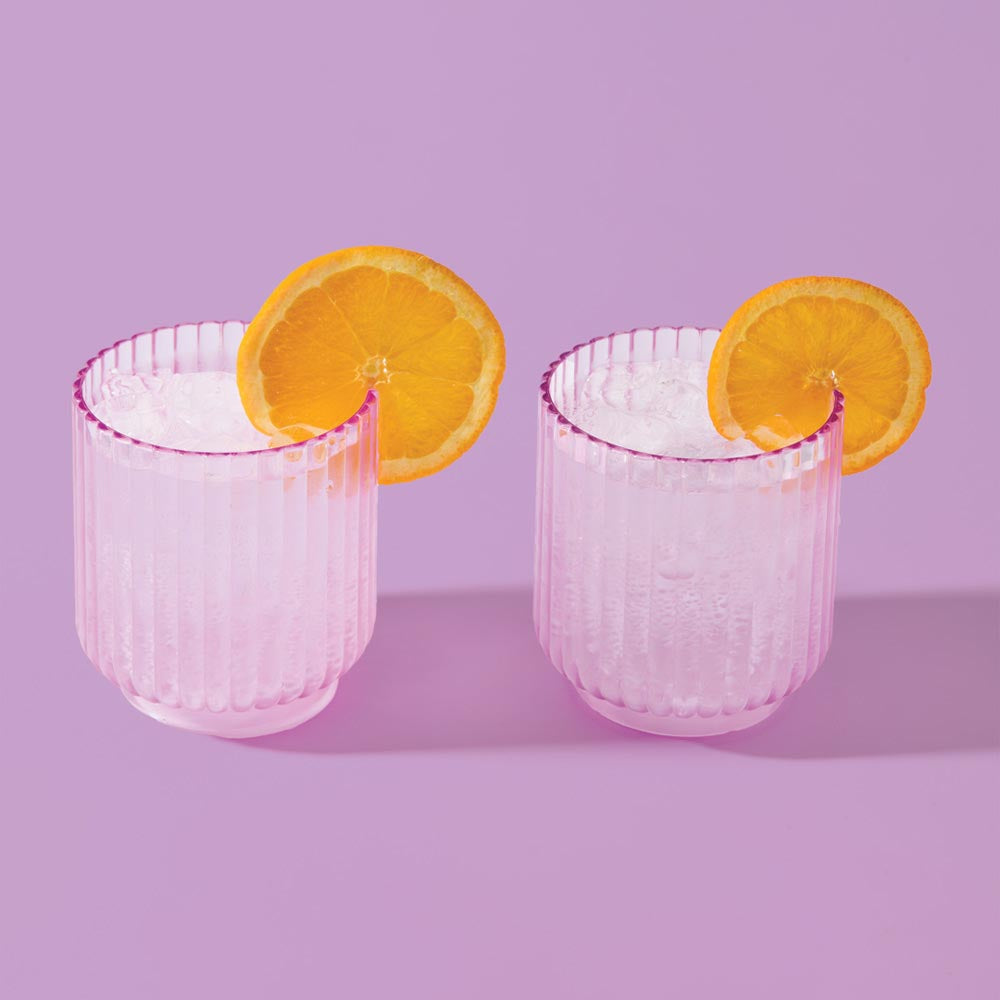 HAYDAE COLLECTIVE Set of 2 Lilac Tumblers 410ml - Robins Kitchen