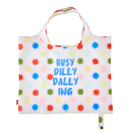Daily Dose by Ambrosia Reusable Shopping Tote Dilly Dally