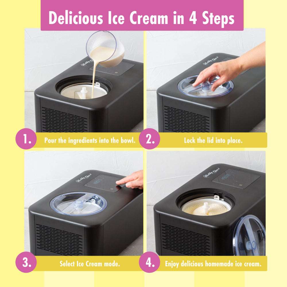 Healthy Choice Portable Ice Cream And Soft Serve Maker 1.5L