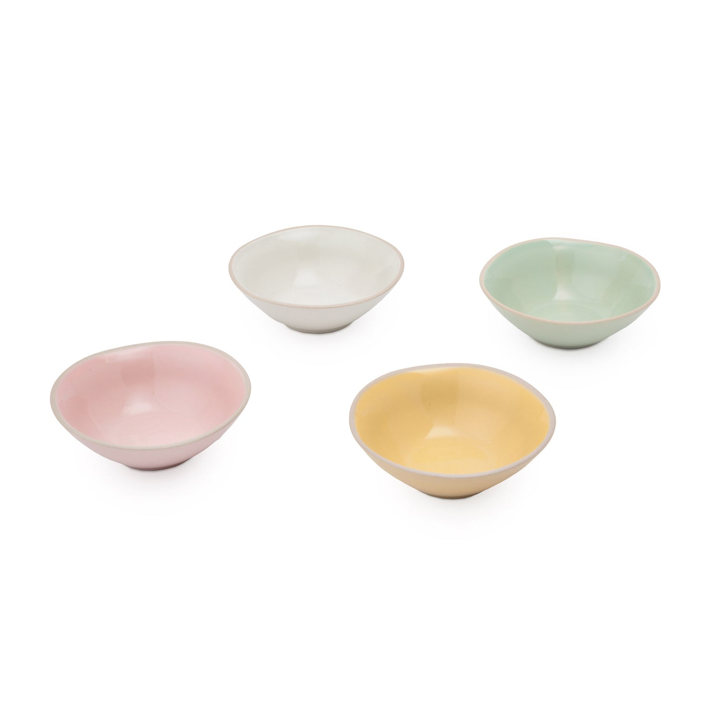 Jamie Oliver Set Of 4 Big Love Stoneware Little Bowls