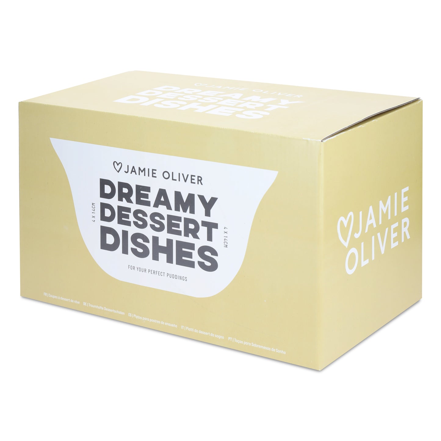 Jamie Oliver Set Of 4 Big Love Dreamy Dessert Dishes