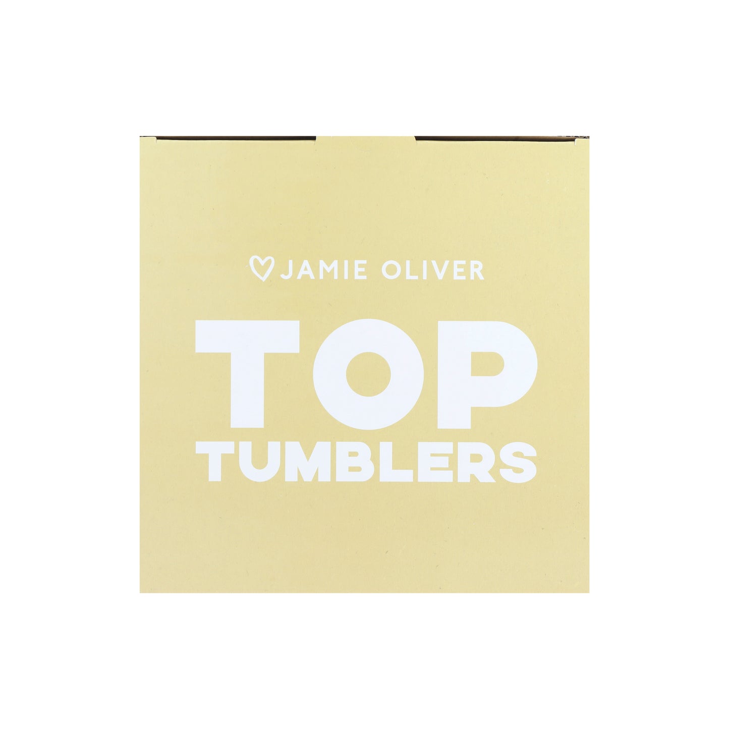 Jamie Oliver Set Of 4 Big Love Glass Tumblers 320ml