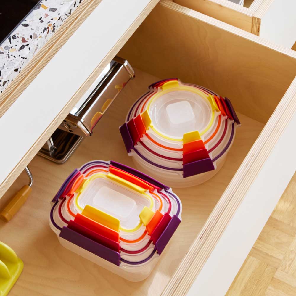 Joseph Joseph Nest Lock 8-Piece Multi-Size Storage Container Set at Robins Kitchen