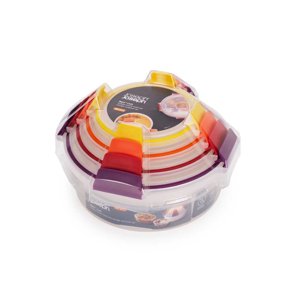 Joseph Joseph Nest Lock 4-Piece Round Multi-Size Storage Container Set at Robins Kitchen