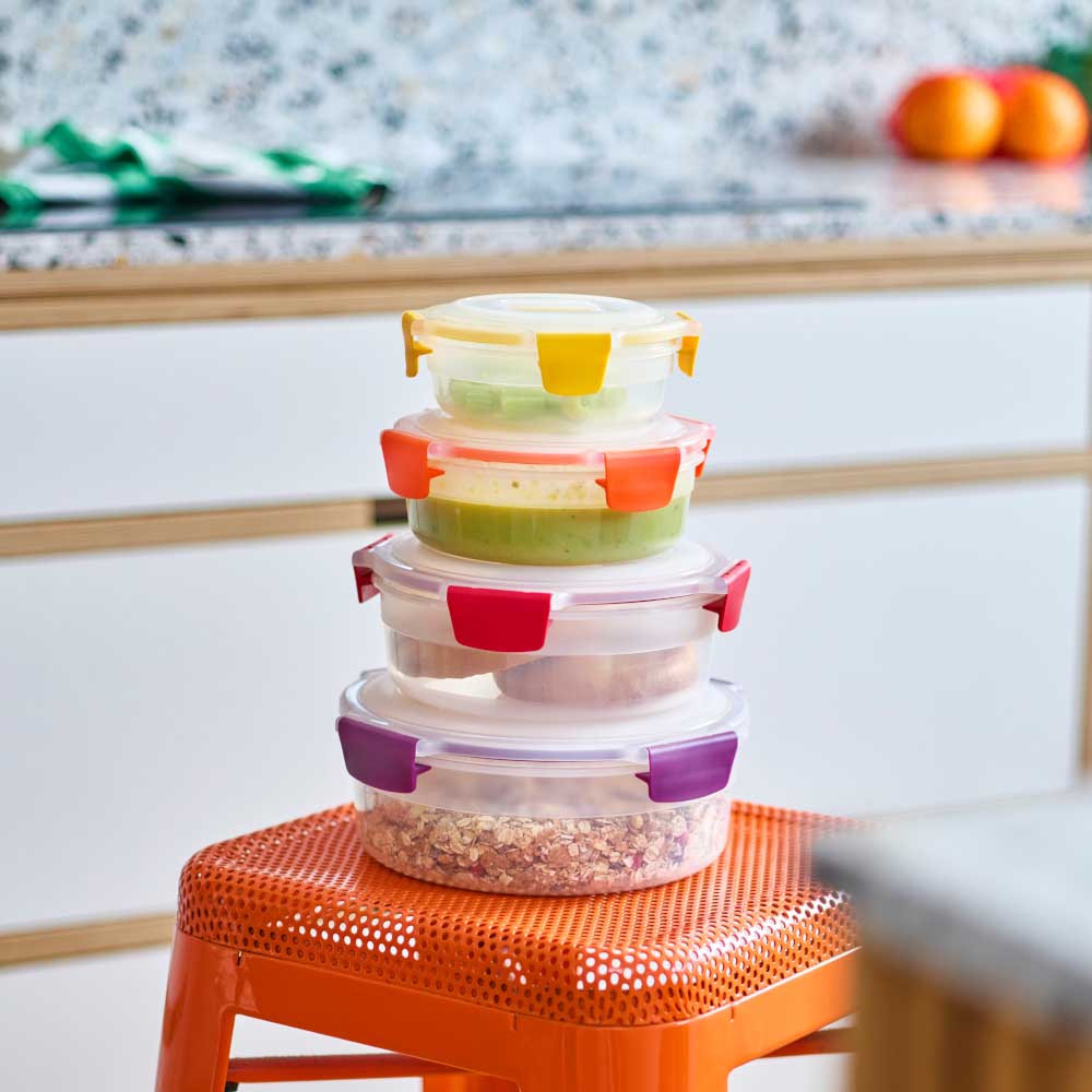 Joseph Joseph Nest Lock 4-Piece Round Multi-Size Storage Container Set at Robins Kitchen
