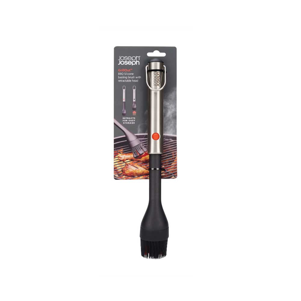 Joseph Joseph Grillout BBQ Silicone Basting Brush With Retractable Head at Robins Kitchen