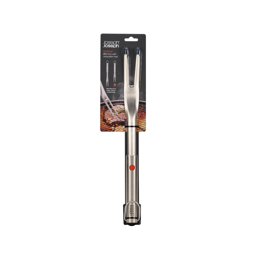 Joseph Joseph Grillout BBQ Fork With Retractable Head at Robins Kitchen