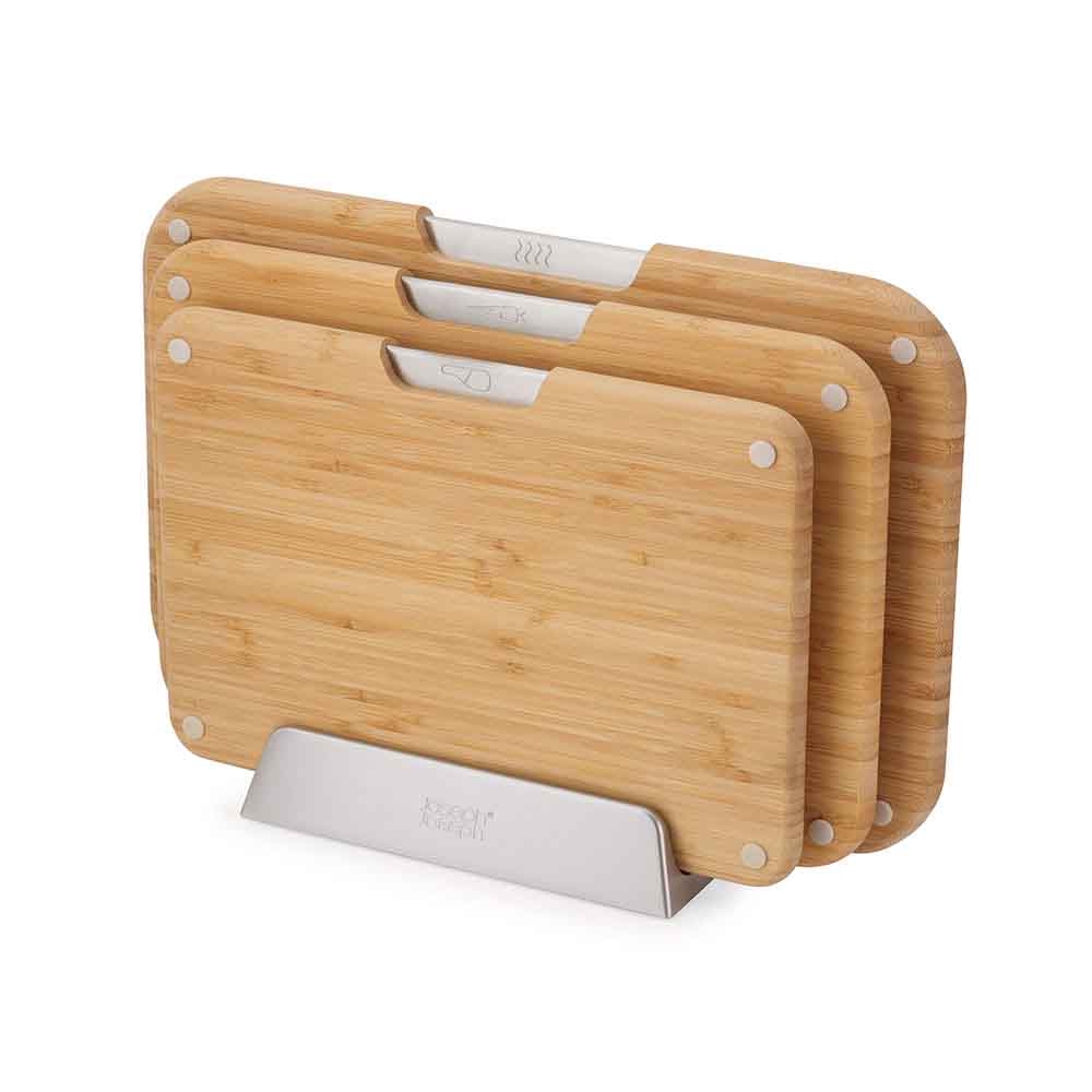 Joseph Joseph Nest Boards Bamboo 3 Piece Chopping Board Set