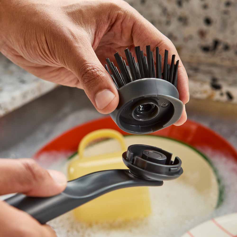 Joseph Joseph Sinktech Dish Brush With Replacement Head at Robins Kitchen