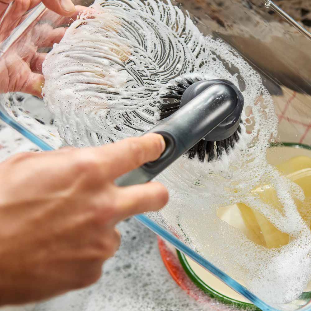 Joseph Joseph Sinktech Soap-Dispensing Dish Brush With Replacement Head at Robins Kitchen