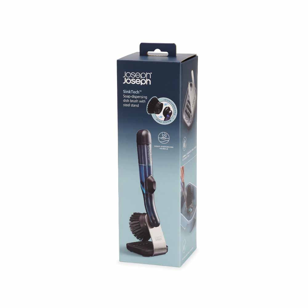 Joseph Joseph Sinktech Soap-Dispensing Dish Brush With Storage Stand at Robins Kitchen