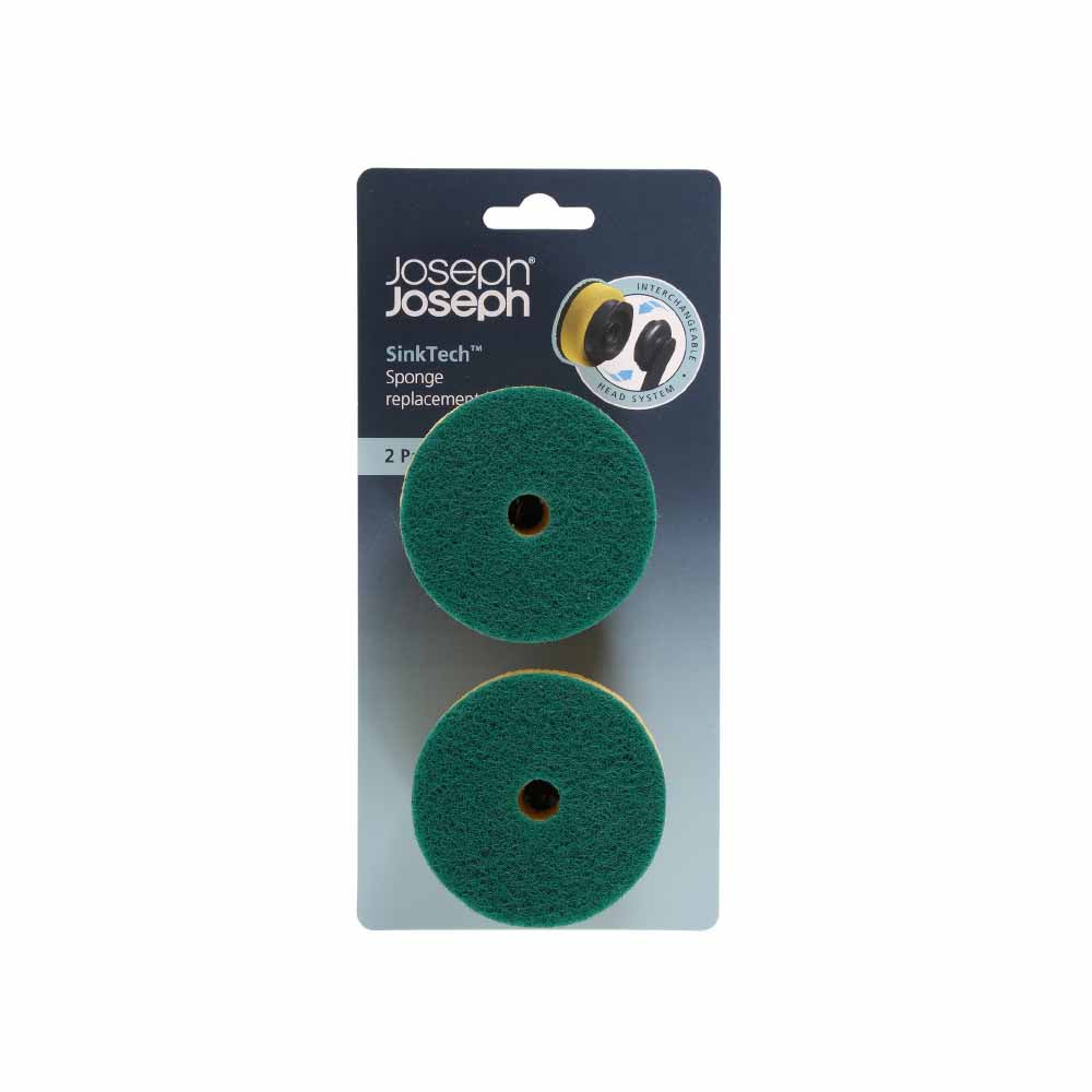 Joseph Joseph Sinktech Pack Of 2 Sponge Replacement Heads at Robins Kitchen