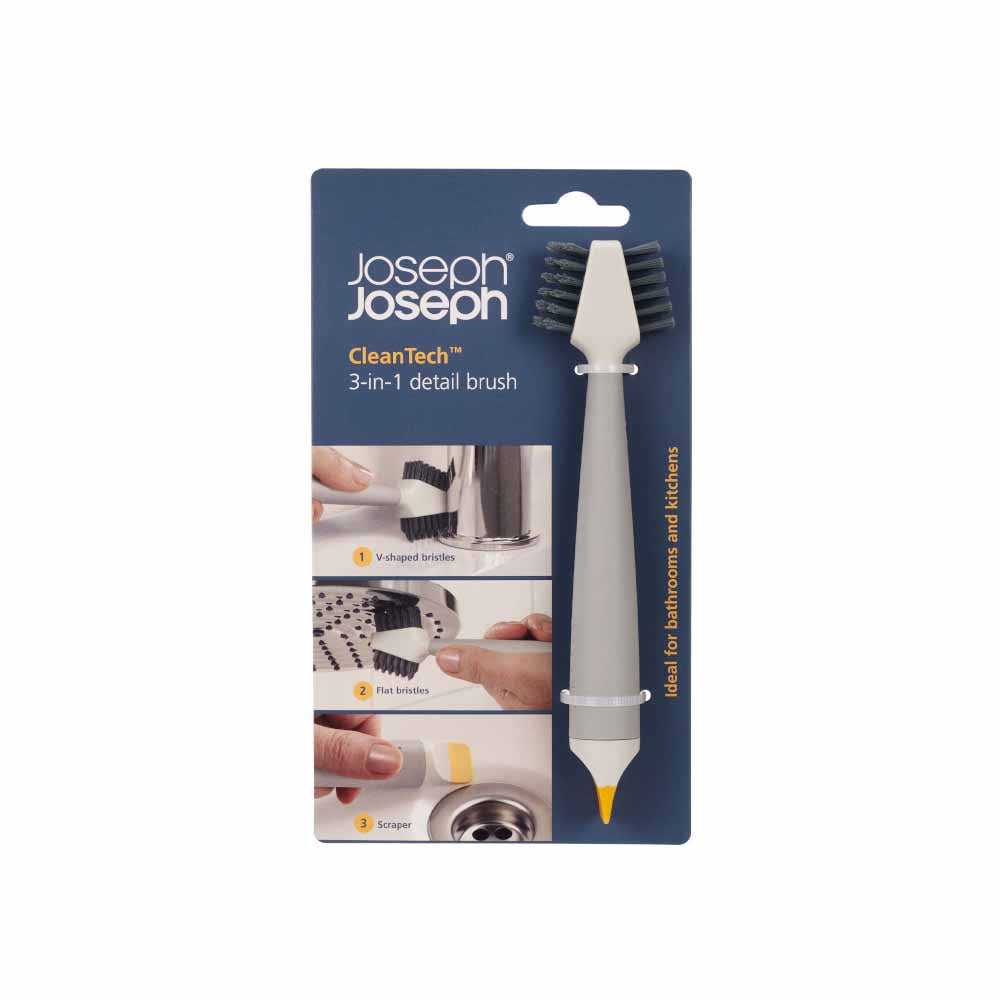 Joseph Joseph Cleantech 3-In-1 Detail Cleaning Brush at Robins Kitchen
