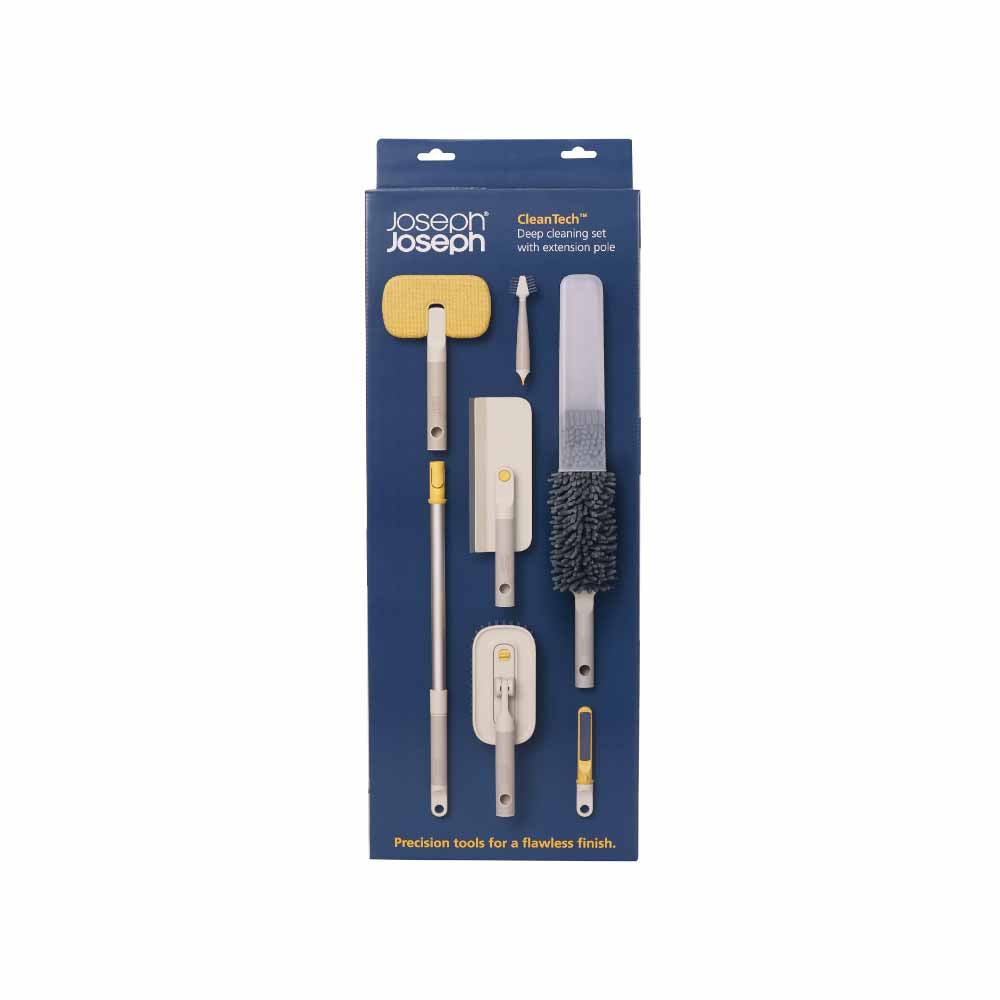 Joseph Joseph Cleantech Deep Cleaning Set With Extension Pole at Robins Kitchen