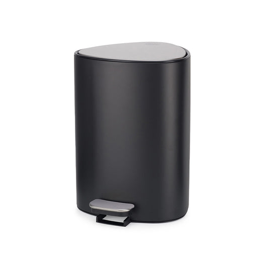 Joseph Joseph EasyStore Steel 5L Pedal Bin with Liner Storage Matt Black