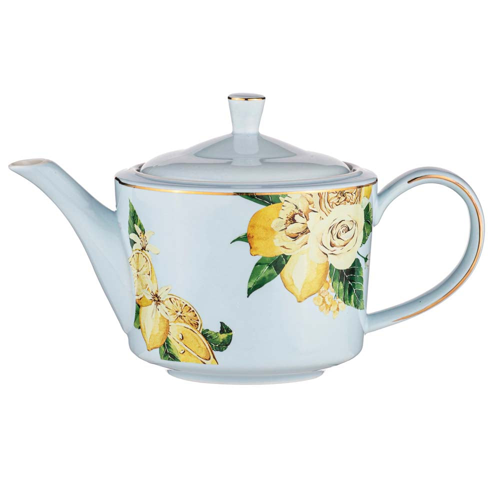 Ashdene Citrus Blooms Teapot & Teacup Set