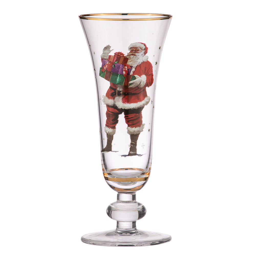 Ashdene Spirit of Christmas Set of 4 Champagne Flutes