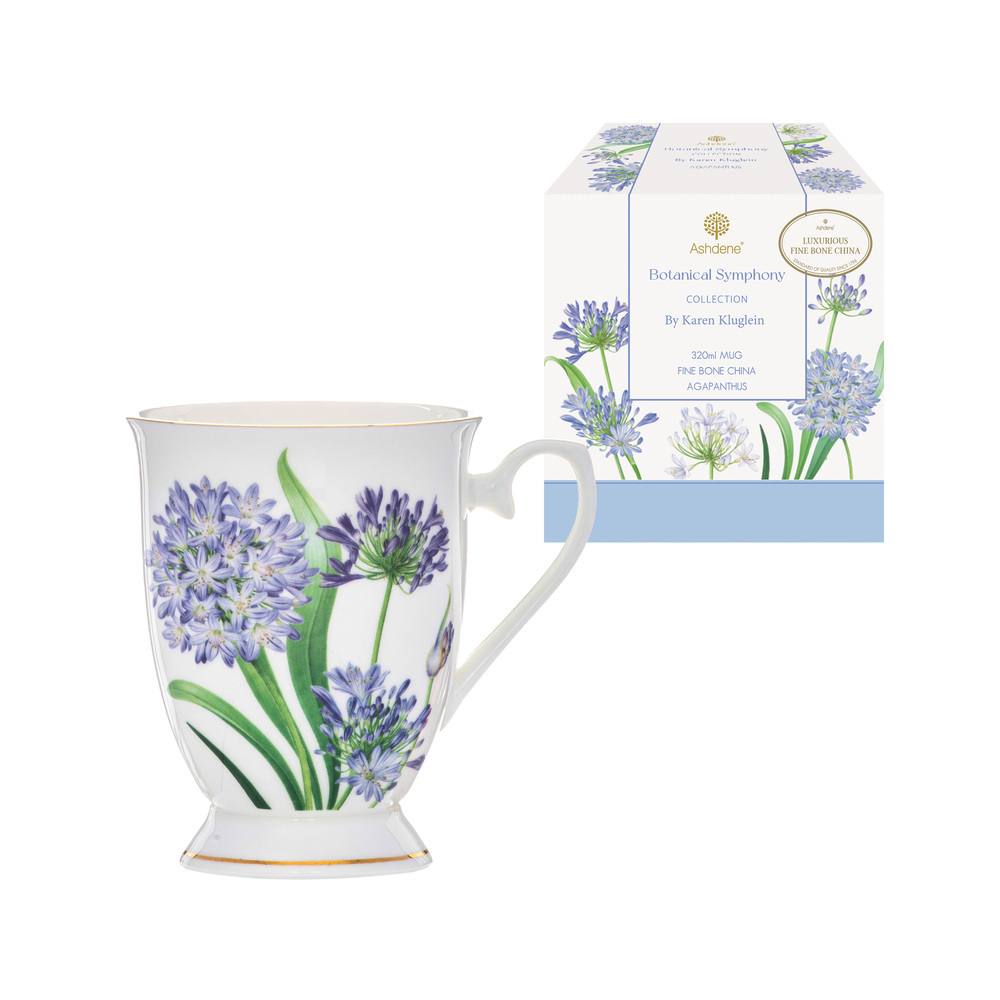 Ashdene Botanical Symphony Footed Mug 320ml