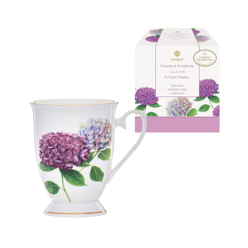 Ashdene Botanical Symphony Footed Mug 320ml