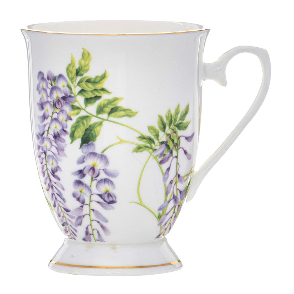 Ashdene Botanical Symphony Footed Mug 320ml