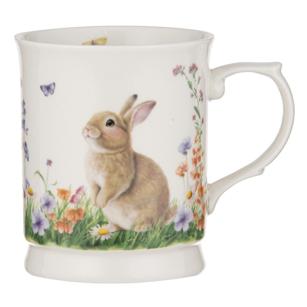 Ashdene Sweet Meadows Mug with baby brown bunny at Robins Kitchen