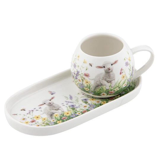 Ashdene Sweet Meadows Mini Hug Mug & Plate Set at Robins Kitchen