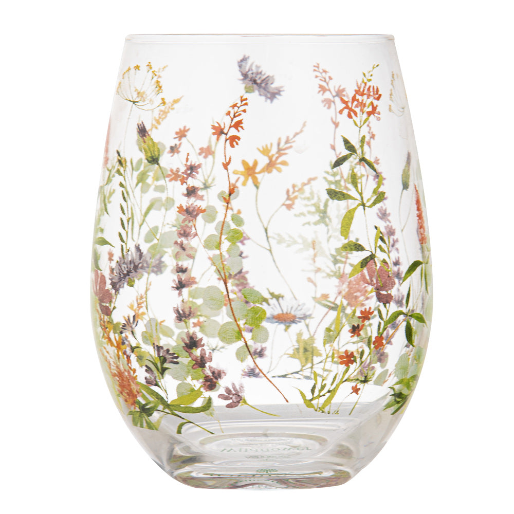 Ashdene Wildflowers Crystal Set of 4 Tumblers