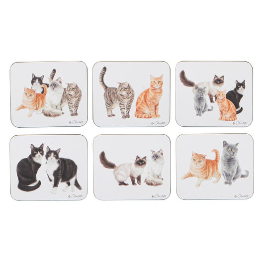 Ashdene Purrrfect Moments Set of 6 Coasters