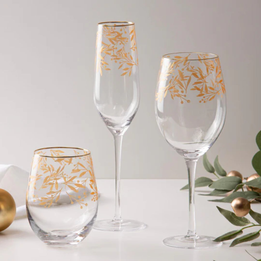 Ladelle Comet Set of 2 Champagne Glasses