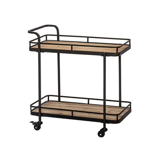 Tempa Bradley Bar Cart Rustic