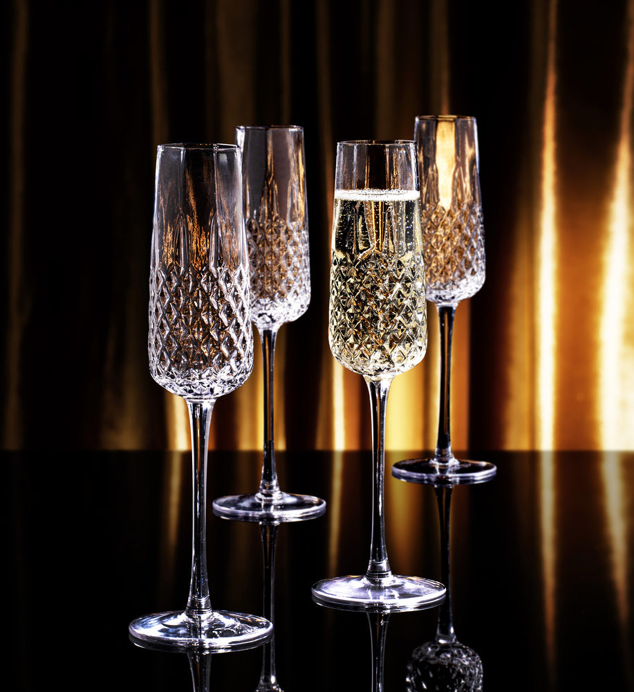 Tempa Jasper Set of 4 Champagne Glasses